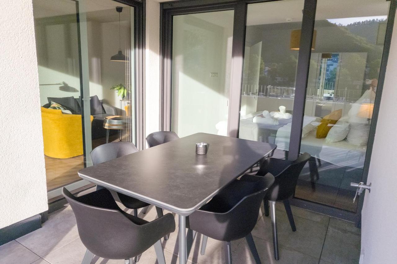 Vivamosel: Appartement Mit Mosel & Burgblick - Balkon - Parken - Aufzug - Fahrradraum โคเคห์ม ภายนอก รูปภาพ