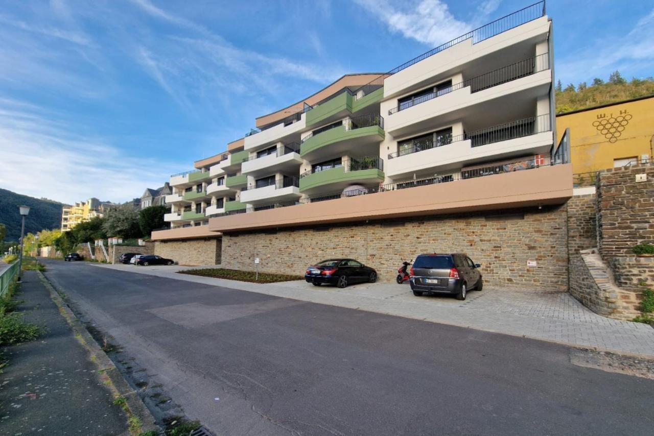 Vivamosel: Appartement Mit Mosel & Burgblick - Balkon - Parken - Aufzug - Fahrradraum โคเคห์ม ภายนอก รูปภาพ